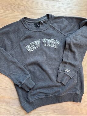 Valani - New York Crewneck Sweatshirt - Charcoal - Size S